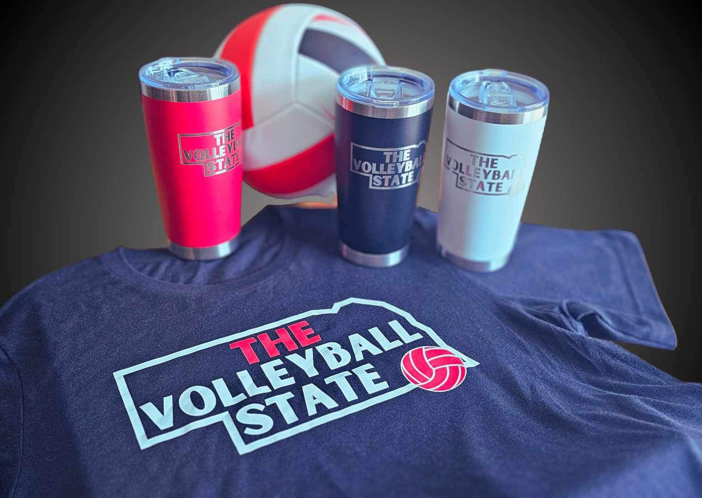 THE Volleyball State Adult Shirt