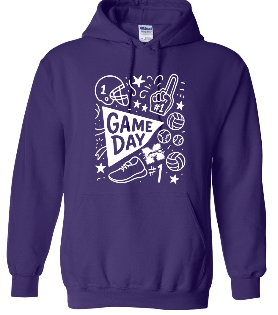 Minden Homecoming 2025 Hooded Sweatshirts
