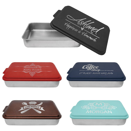Personalized Laser Engraved 9x13 Pan with Lid