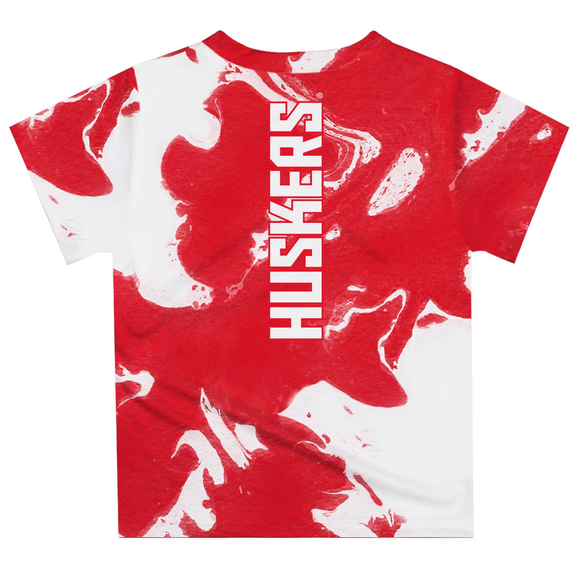 University of Nebraska Huskers Marble Boys Red T-shirt
