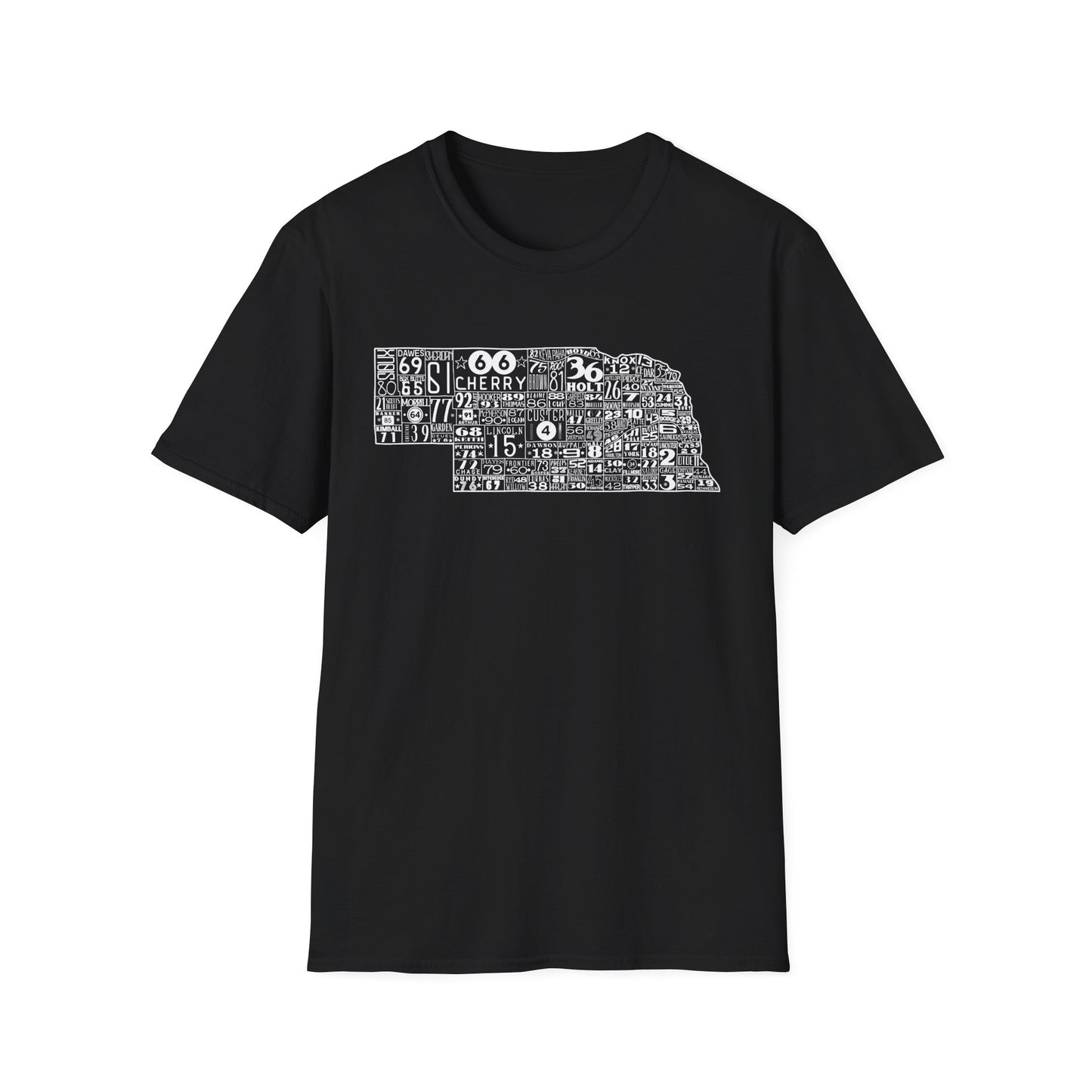 Nebraska Counties Shirt