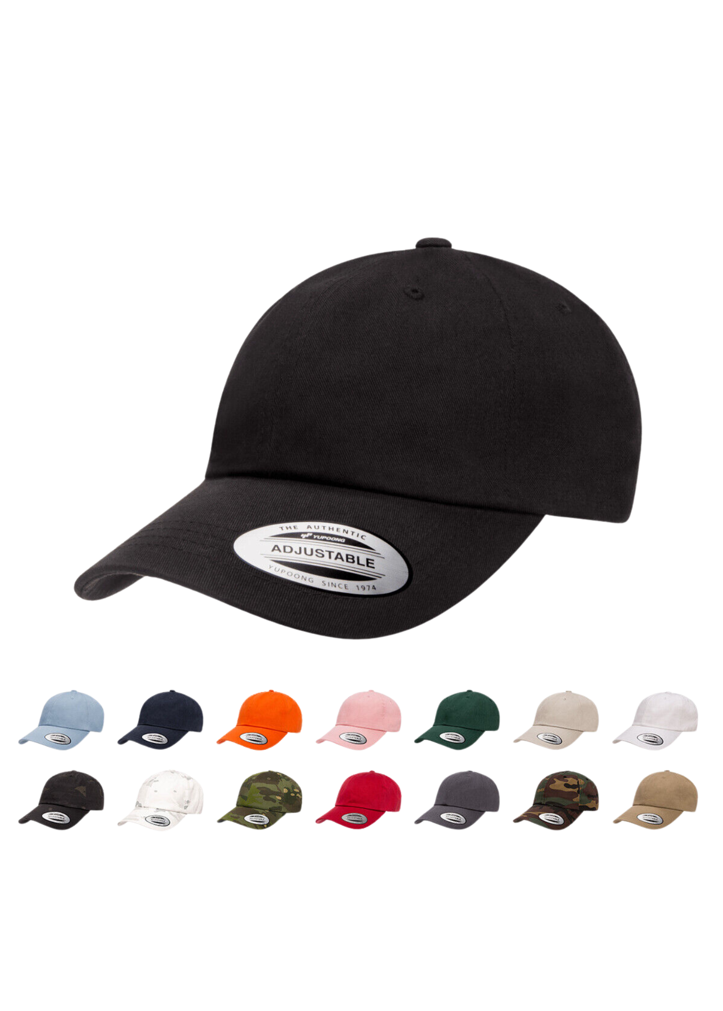 Custom Hats Personalized with Your Business Logo - Leatherette