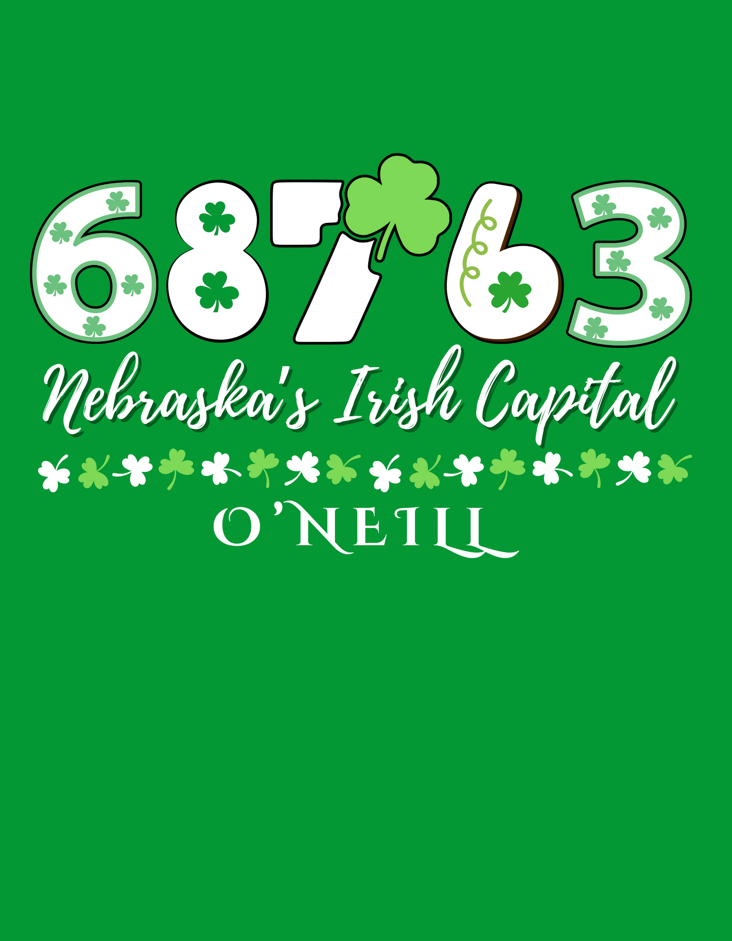 (Preorder) St. Pats O'Neill Zip Code Apparel