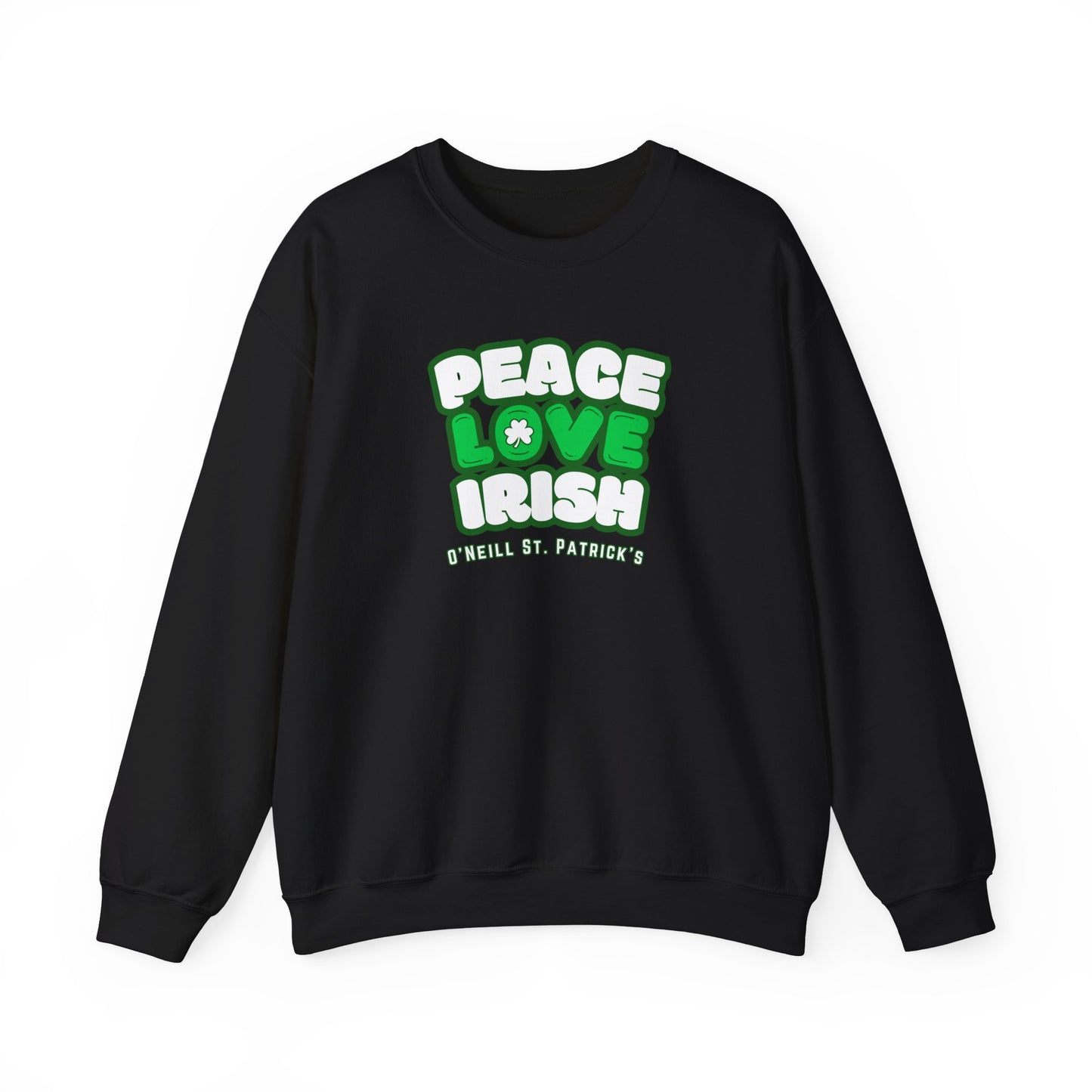 (Preorder) St. Pats O'Neill Peace Love Irish Bubble Apparel