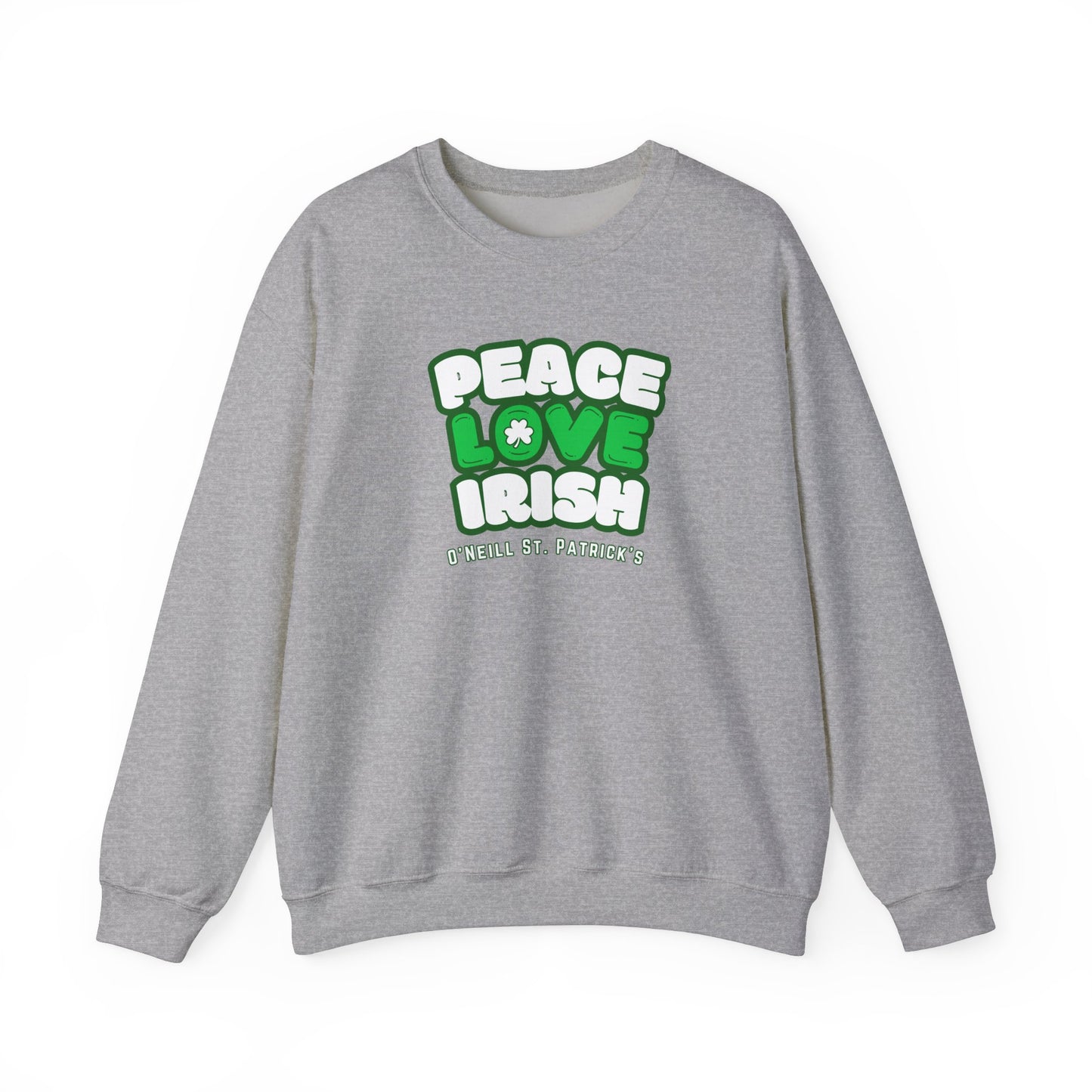 (Preorder) St. Pats O'Neill Peace Love Irish Bubble Apparel