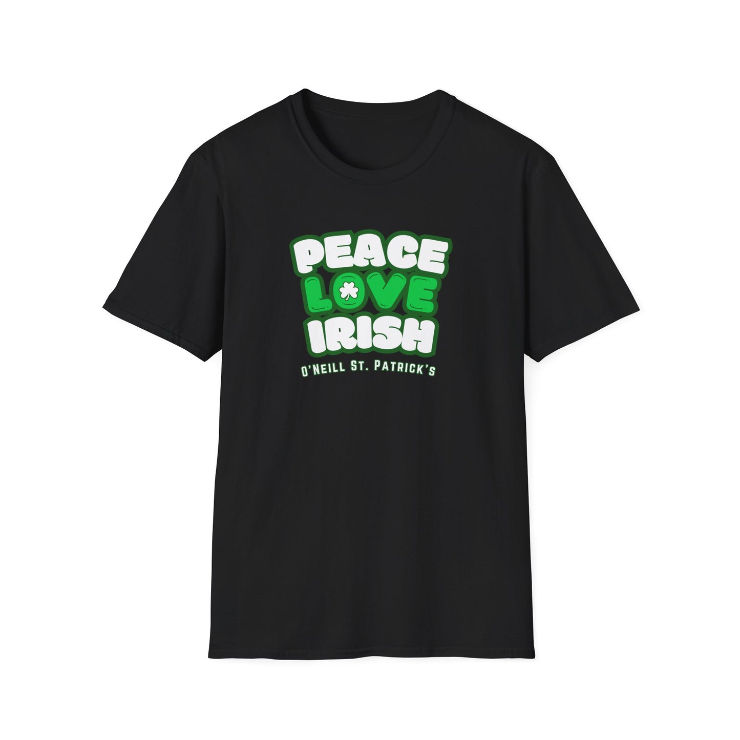 (Preorder) St. Pats O'Neill Peace Love Irish Bubble Apparel